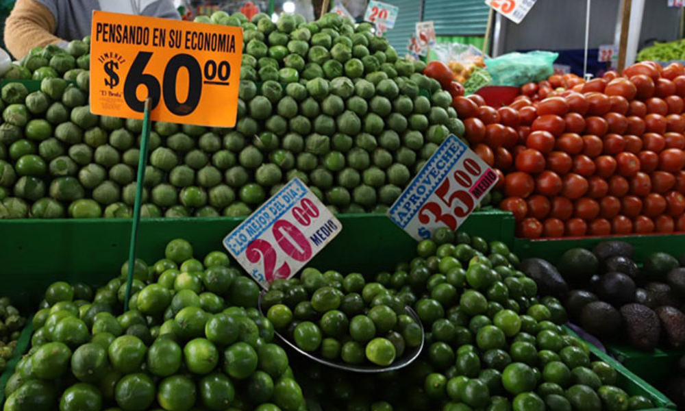 La inflación llega a un máximo histórico en México, la más alta en los últimos 21 años.