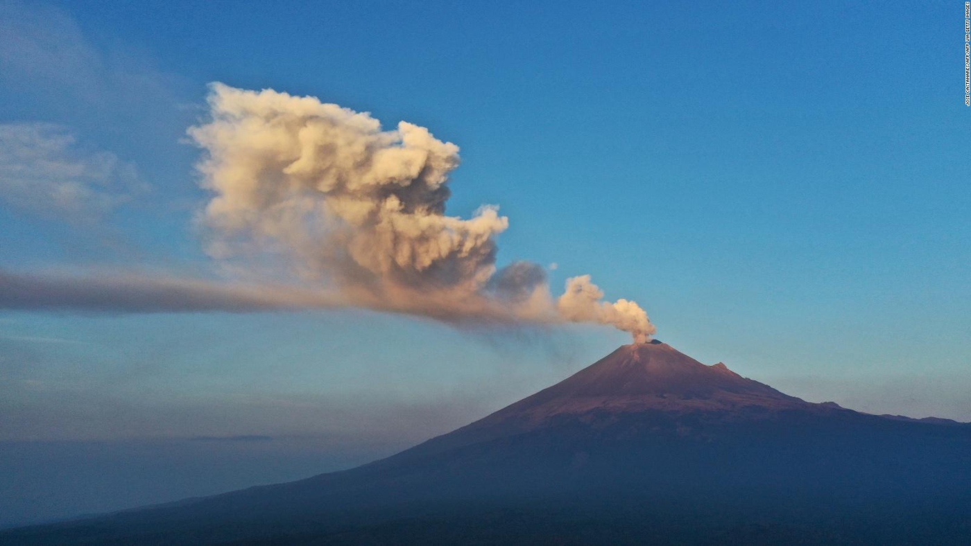 Elevan alerta por volcán Popocatépetl